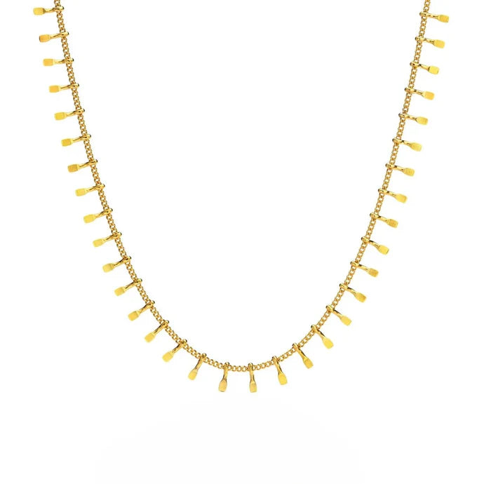 Choker Necklace 18K Gold Plated