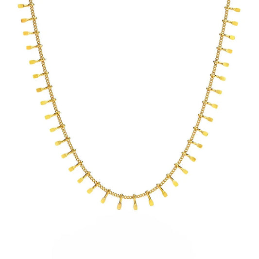 Choker Necklace 18K Gold Plated