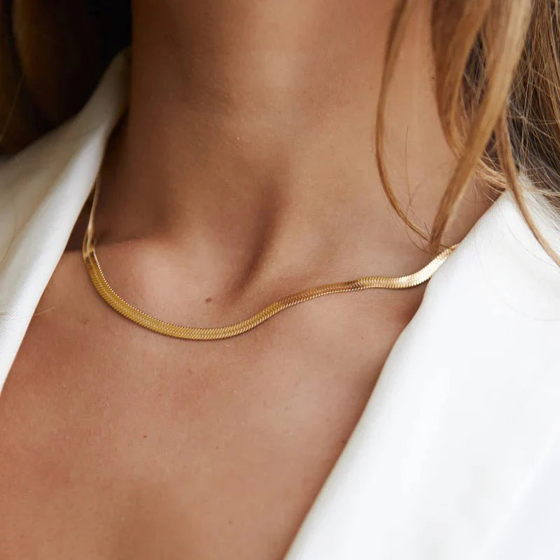 Fox Necklace, 18K Gold-Plated