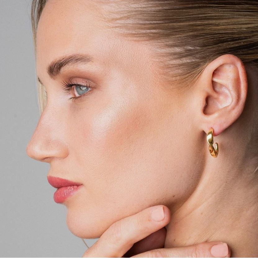 twist ring Earrings