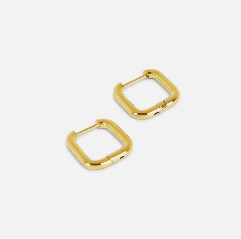 square ring Earring