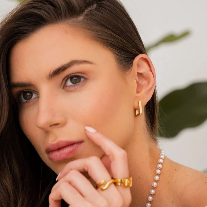 square Earring