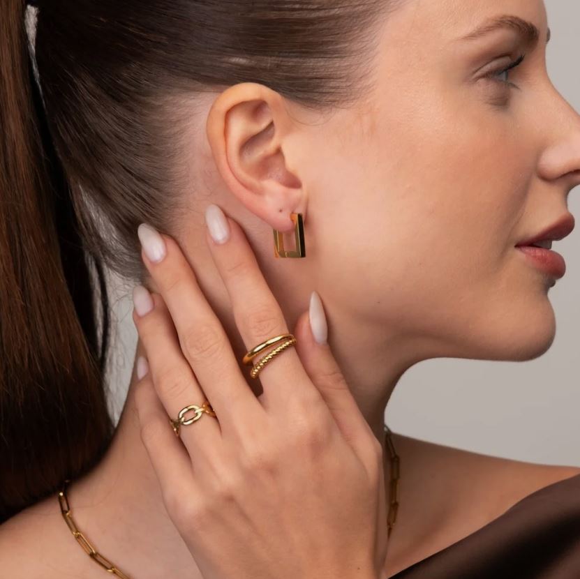 square Earring