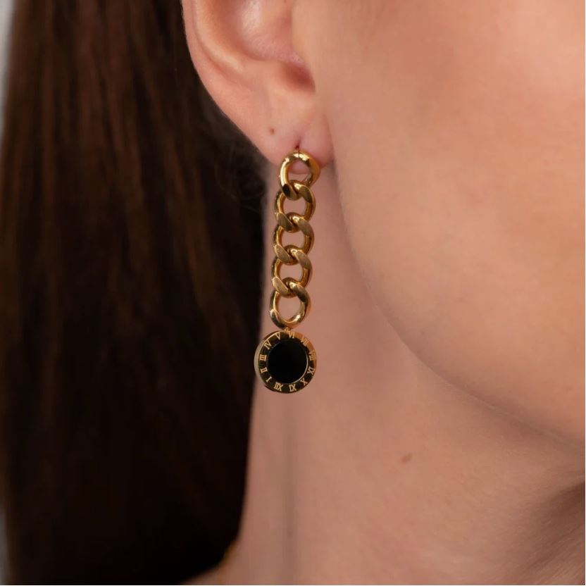 Onix Roman pending Earring
