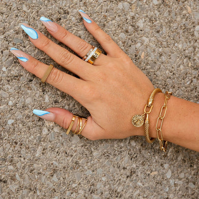 Elo Bracelet, 18K Gold-Plated