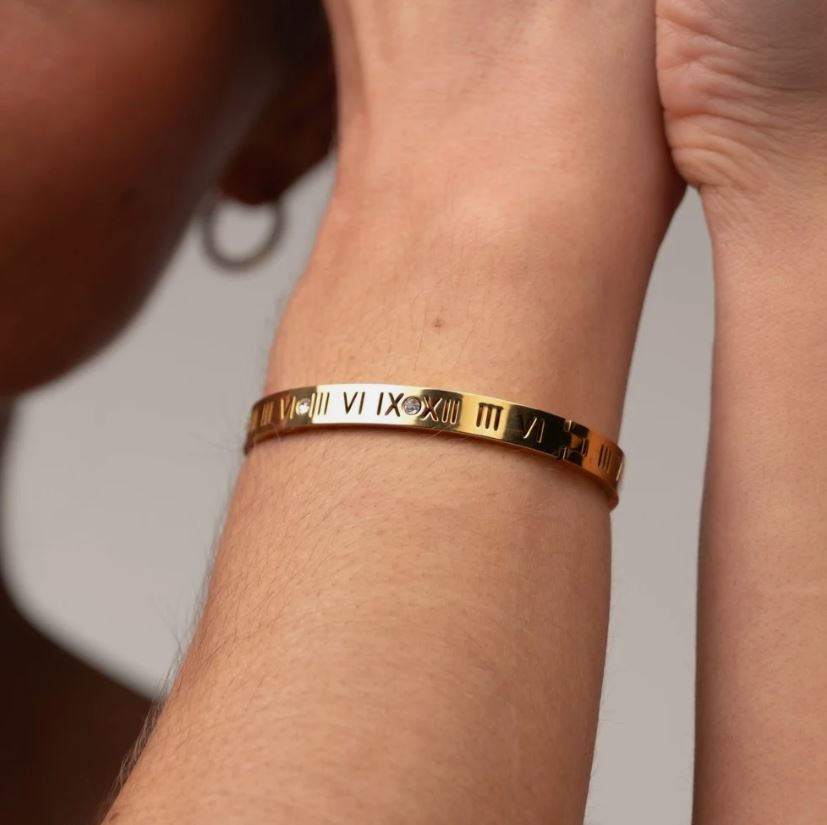 Roman Numerals prime Bracelet